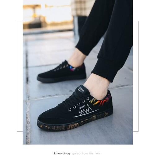 Men Shoes Casual Shoes Canvas Light Comfortable Sneakers Outdoor Walking Flats Zapatillas Hombre