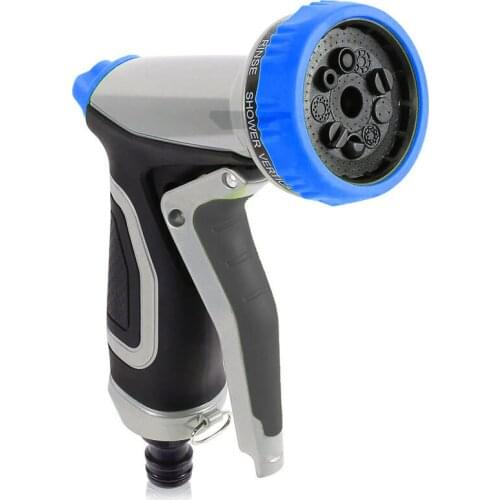 Portable Household Metal Plastic Coated High Pressure Water Gun Garden Irrigation Car Wash Cleaning Multifunctional Tool Direct