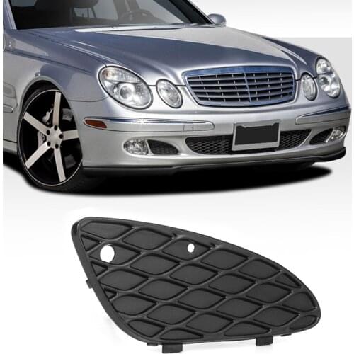 Right Front Bumper Lower Grill Fog Light Cover Side Vent for Mercedes-Benz W211 E-Class E320 E500 2003-2006 2118850253