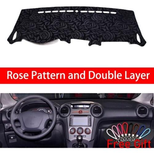 Rose Pattern For kia carens 2007 2008 2009 2010 2011 Cover Car Stickers Car Decoration Car Accessories Interior Car Decals