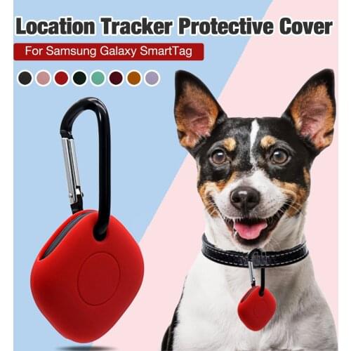 Protector Cover For Samsung Galaxy SmartTag Tracker Shockproof Anti-scratch Dustproof Silicone Protective Case Shell Accessories