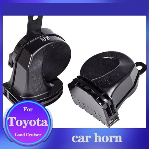 For Toyota Land Cruiser Prado Snail Horn Loud Waterproof Treble Whistle Car Special Modified Parts 500HZ+400HZ