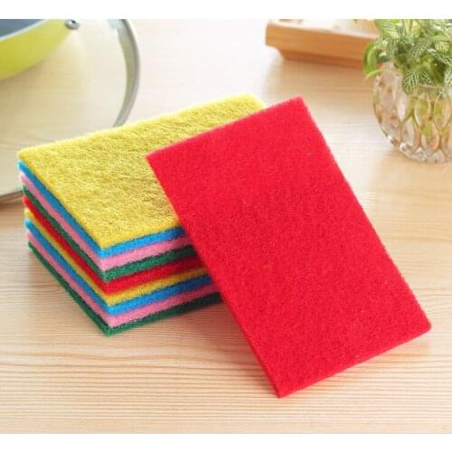 10Piece/lot Home Microfiber cleaning cloth Brush pot dish microfiber cloth