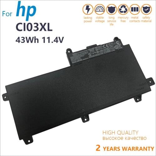 100% Genuine New CI03XL Battery For HP ProBook 640 645 650 655 G2 Series HSTNN-DB7N 801554-001 CI03048XL HSTNN-UB6Q 801517-231