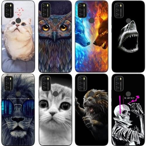 For BLACKVIEW A70 Case Rose Wolf Cute Patterned Cover Soft Silicon Phone Case for Blackview A70 Top Quality