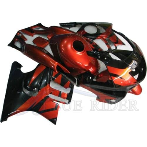 Motorcycle parts for HONDA CBR 600 F3 fairings 1997 - 1998 CBR600 F3 97 98 brown black fairing kit + Tank cover bodyworks