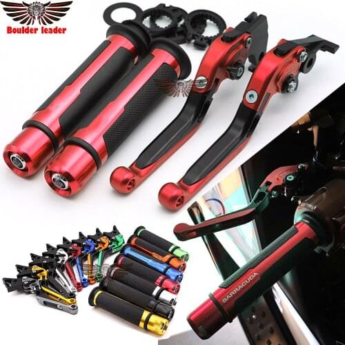 For aprilia TUONO V4 1100RR/Factory 2017 2018 CNC Adjustable Motorcycle Brake Clutch Levers Handlebar Hand Grips