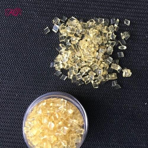 Pre Tipped Hair Extension Fusion Keratin Re Bond Granules Beads - # Yellow Clear 50g--1000g Keratin Glue Grain