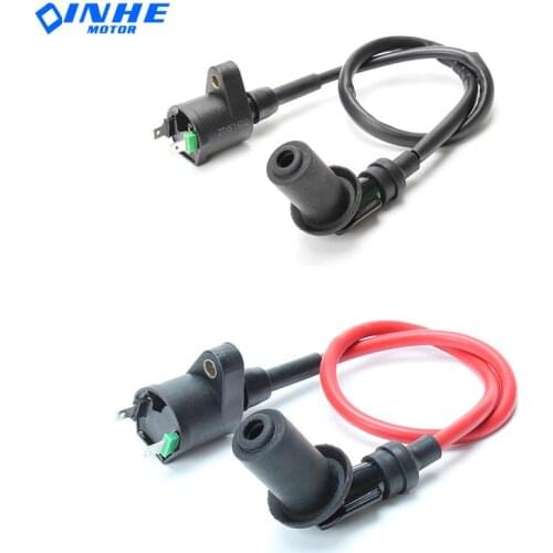 GY6 Motorcycle Ignition Coil Motorcycle High Pressure coil For GY6-50 GY6 50CC 125CC 150CC Engines Moped Scooter ATV Quad Black