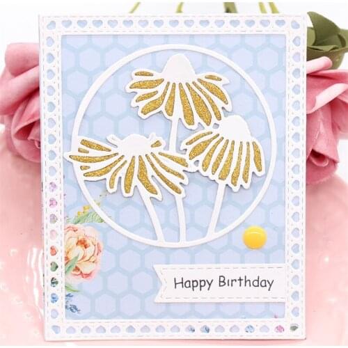 KLJUYP Flowers Metal Cutting Dies Scrapbook Paper Craft Decoration dies scrapbooking 05034