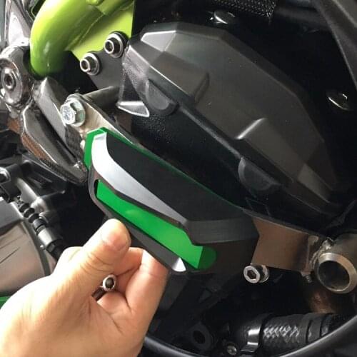 Motorcycle aluminum alloy Accessories modified bumper body anti-fall block moto protection decorative block For Kawasaki Z900