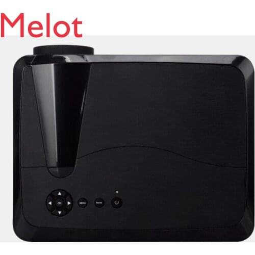 New Office Projector for Home Use 4K Ultra HD Same Screen with Mobile Phone 3D Projector Small without Screen