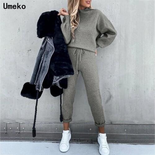 2021 Autumn Tracksuits Womens Blouse Pants Set Oversized Long Sleeve Sportswear Tracksuit Set Winter Suits on Fleece for Women