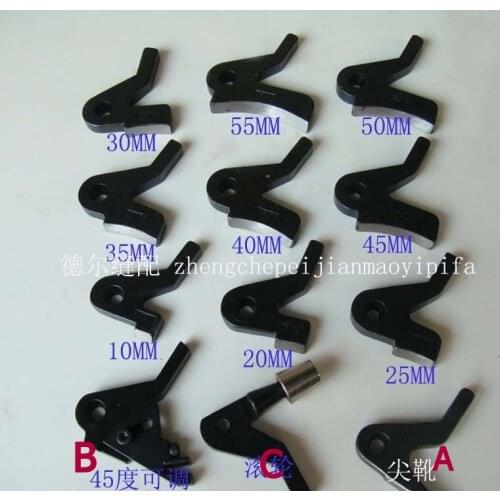 Presser Foot For Skiving Leather Machines nippy fotuna taiking 801 parts kit 10MM 20MM 25MM 30MM 35MM 40MM 45MM 50MM 55MM