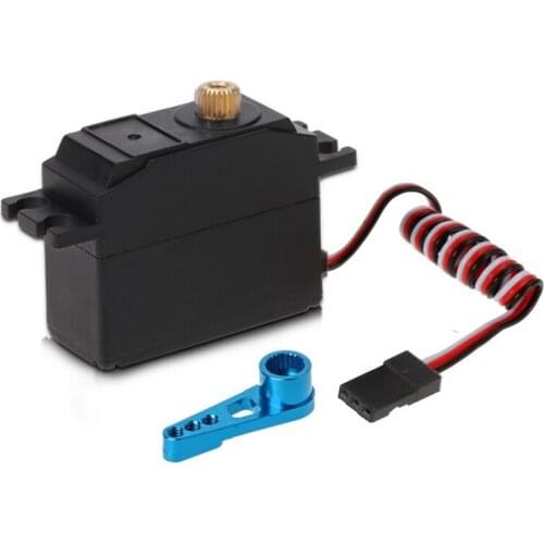 Metal Gear Servo with Servo Arm for MN86K MN86KS MN86 MN86S MN Model G500 1/12 RC Car Upgrade Parts Accessories