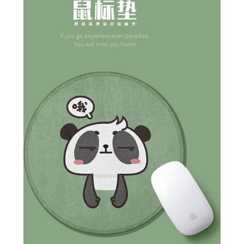 Cute Cartoon Panda Mouse Pad Student Computer Mouse Non-slip Notebook Pad Office Keyboard Protection Pad Table Mat