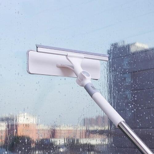 YOREDE Bendable Mops Window Scraper Multifunction Cleaning Brush For Washing Windows Telescopic Glass Wiper Home Cleaning Tools
