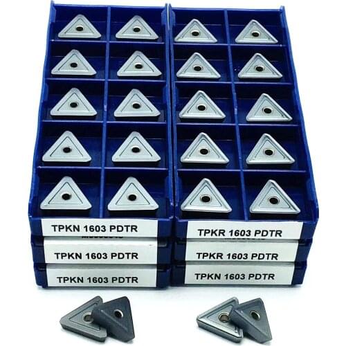 TPKR1603 PDTR LT30 TPKN1603 PDTR LT30 carbide insert TPKR 1603 lathe tool CNC turning insert TPKN 1603 cutting tool