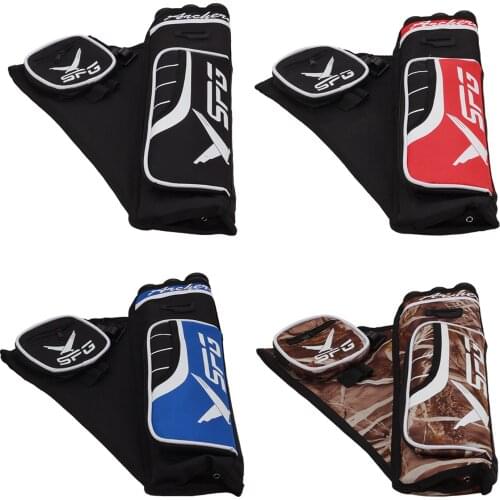 3 Tube Hip Quiver Hunting Archery Arrow Quiver Holder Bow Belt Waist Hanged Target Quiver Hunting Training