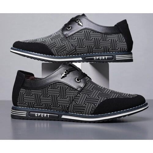 Suede Men Business Shoes Oxford Casual Shoes Sneakers Comfortable Footwear Driving Shoes Size 38-48