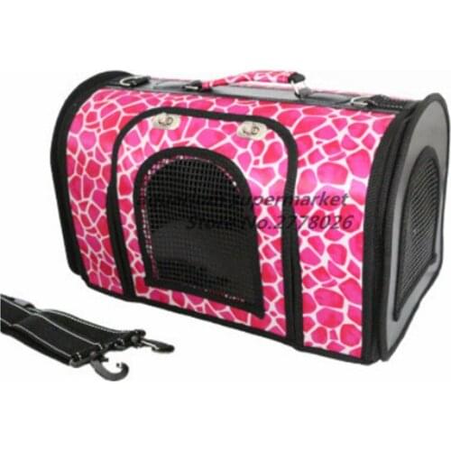 1 piece 8 design pet dog carrier bag travel bag outdoor single shoulder Bag for dog portable folding bag pet dog supplies