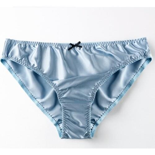 100% Mulberry Silk Panties Seamless Lingerie Underwear Satin Briefs Comfortable Breathable Underpants For Women Girl 2021 New