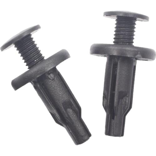 100Pcs 8.2mm Careful Bumper Retainers Push Type Rivet Fastener For Toyota