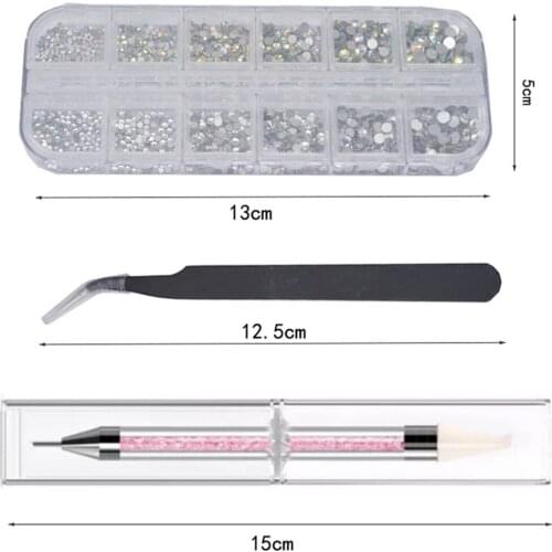 3PCS Acrylic Nail Kit Nail Drill Nail Tweezers Nail Art Tools Nail Tools Sets Manicure Set Fingernails Nail Kit Acrylic Nails