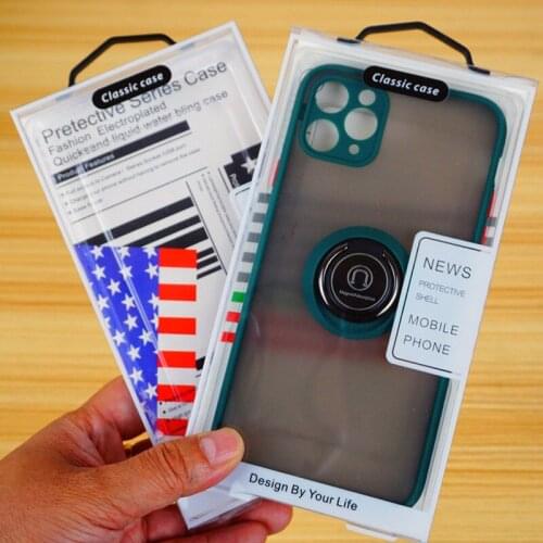 500pcs/lot Blister PVC Plastic Clear Retail Packaging Package Box for iPhone 11 11pro max Clear Mobile Phone Case Cover