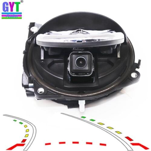 RGB 510 315 CVBS Car Flip Logo Reverse Camera for Volkswagen VW Golf 5/6 MK6 Passat B6 CC B7 B8 Golf 7 Emblem Rear View Camera