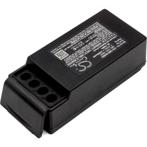Cameron Sino 2600mAh/3400mAh Crane Remote Control Battery for Cavotec M9-1051-3600 EX, MC-3, MC-3000, Not for version 2 batter