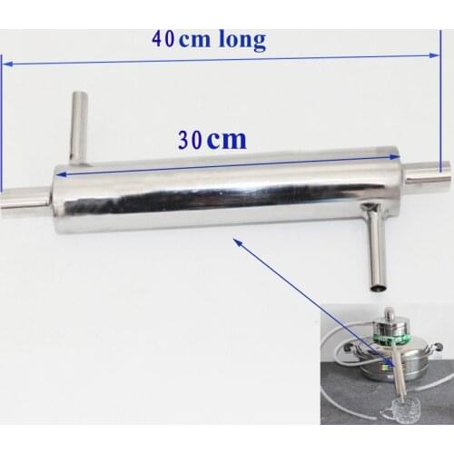 Free Shipping External Cooling Tube Condenser For Alcohol Wine Distillation Whisky Vodka Maker cool pipe for brewing equipment