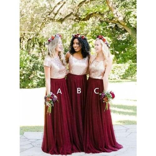Long Bridesmaid Dresses 2019 Single Shoulder Chiffon Guest Dresses Cheap Formal Bridesmaid Dresses 0004