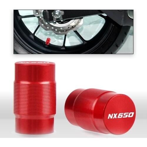 For Honda XLV 600 650 700 TRANSALP DOMINATOR NX 650 FMX 650 Motorcycle CNC Wheel Tire Valve Stem Caps Airtight Covers