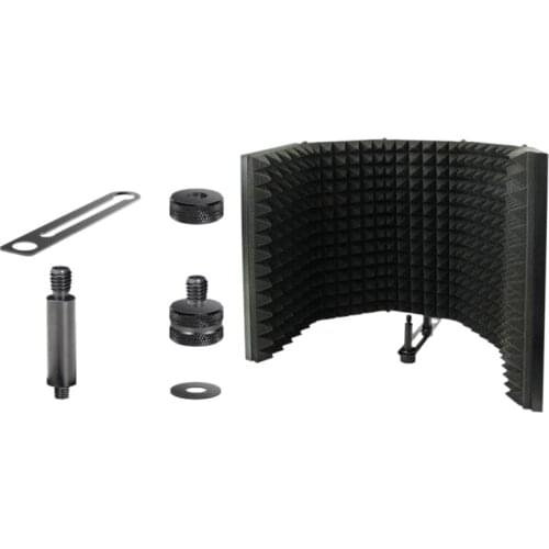 Microphone Shield for Recording Sound Live Broadcast Microphone Accessories Premium Noise-Absorbing Musical Accessories