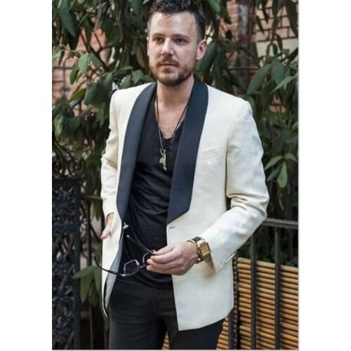 Handsome Groomsmen Shawl Lapel Groom Tuxedos Wedding Dress Men Suits Blazer Prom Dinner (Jacket+Pants+Tie) K235