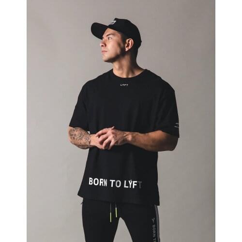 LYFT fitness Mens Summer T-shirts