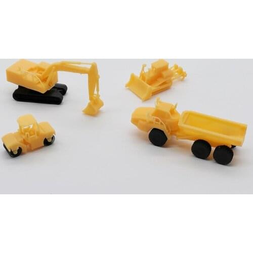 Outland Models Heavy Construction Vehicle Set Z Scale 1:220 Railway Miniature