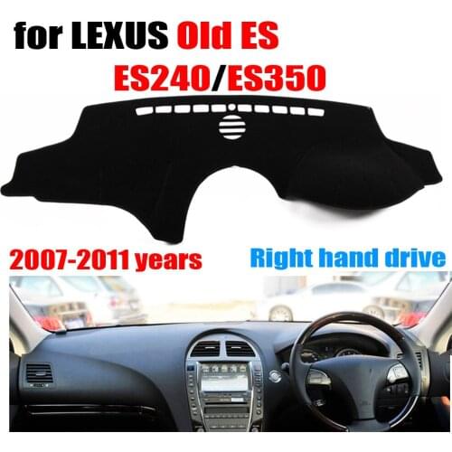 Car dashboard cover For LEXUS Old ES ES240 ES350 2007-2011 Right hand drive dashmat pad dash covers auto dashboard accessories