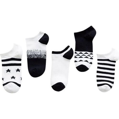5 Pairs Extra Big Size Socks Hosiery Men High Quality Casual Cotton Short Crew Ankle Socks Male 2021 Sports Breathable Standard
