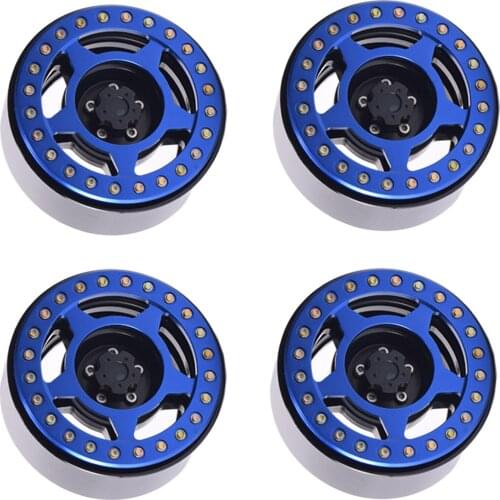 RC 2.2 Beadlock Wheel Rim for 1/8 RC Crawler Car Hobby Upgrade Parts Accessories