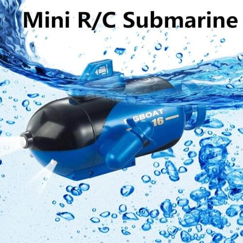 Remote Control R/C Mini 9.5cm Submarin Radio Control Sport Series Boy Gift Present Toys Model Waterproof fish tank toy