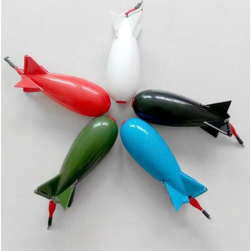 Rocket-shaped fishing feeder Floating bait container for precise positioning and long-range projection Рыболовные аксессуары