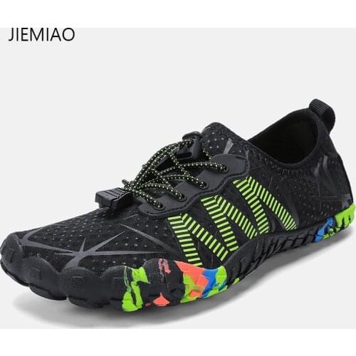 JIEMIAO Unisex Trekking Hiking Shoes Outdoor Summer Breathable Elastic Quick-drying Water Shoes Comfortable Men Women Sneakers