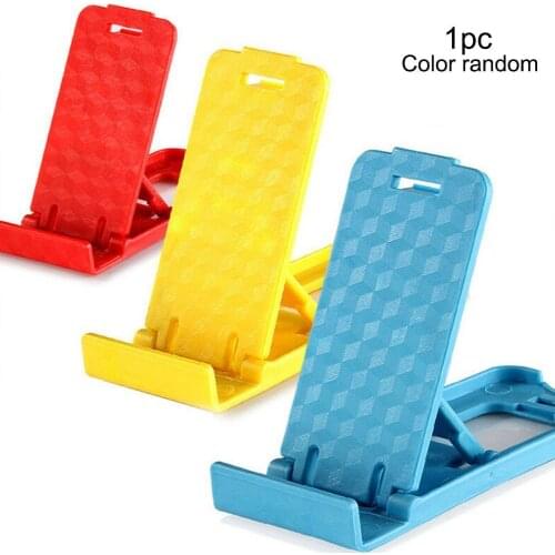 1pc Universal Plastic Phone Holder Stand Foldable Desk Adjustable Degrees Phone For Xiaomi 4 Universal Stand T9V0 Holder Fo U0G0