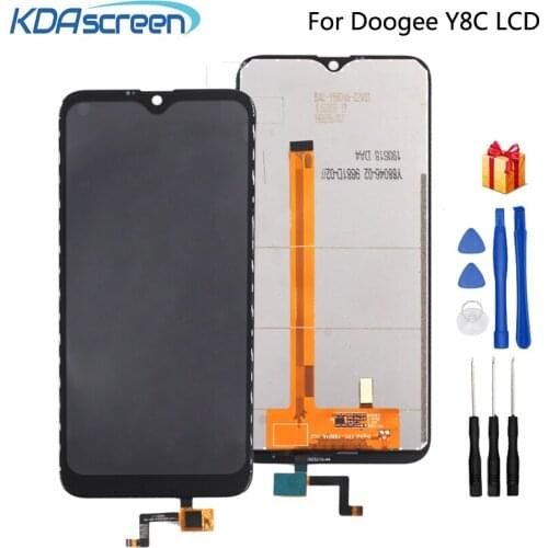 Original LCD For Doogee Y8C LCD Display Touch Screen Assembly Repair Parts For Doogee Y8C Screen LCD Display