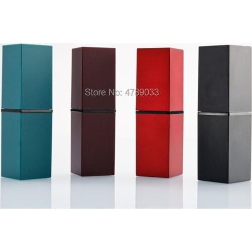 10/30/50pcs Empty Lipstick Tube 12.1mm Square Lipstick Containers Lip Gloss Tube For Women,Beauty Cosmetic Container Tools