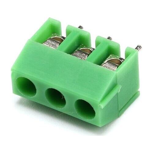 10pcs KF350-3.5 KF396-3.96 Screw PCB terminal block 3.5MM 3.96MM pitch 2P/3P