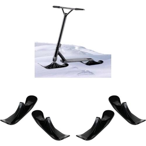 2Pair Winter Kids Ski Scooter Fun Toy Toboggan Boots Attachment Up 4 Years