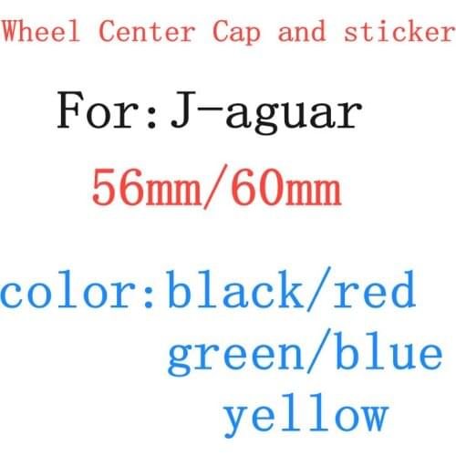 4pcs 56mm 60mm Car Wheel Center Cap Badge dust-proof covers emblem sticker car Styling accessories